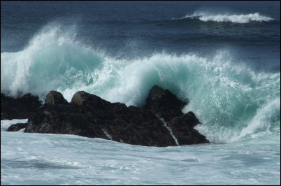 Pacific Ocean at Pacific Grove, California