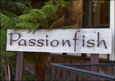Passion Fish restaurant at Pacific Grove, California